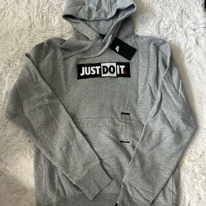 Nike Heather Gray Pullover Hoodie